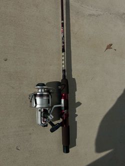 Fishing poles.