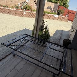 Beautiful Antique Metal  Twin Bed Frame