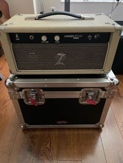 2009 Dr. Z Carmen Ghia 18 watt tube amp head with Gator touring road case.