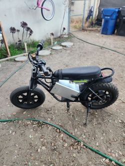 Electric Mini Bike Scooter Black