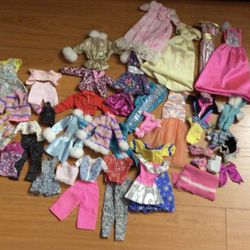 Assorted Barbie Doll Clothes Fashion