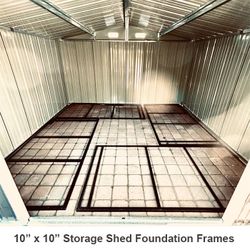 Patio Storage Shed Foundation Frames/Floor Kit
