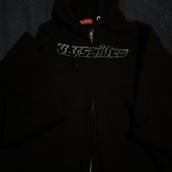 Rhinestone Sweater Size M 