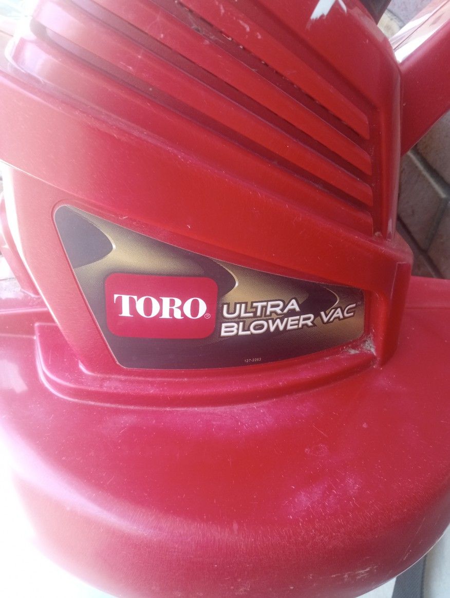 Toro Ultra Blower Vac