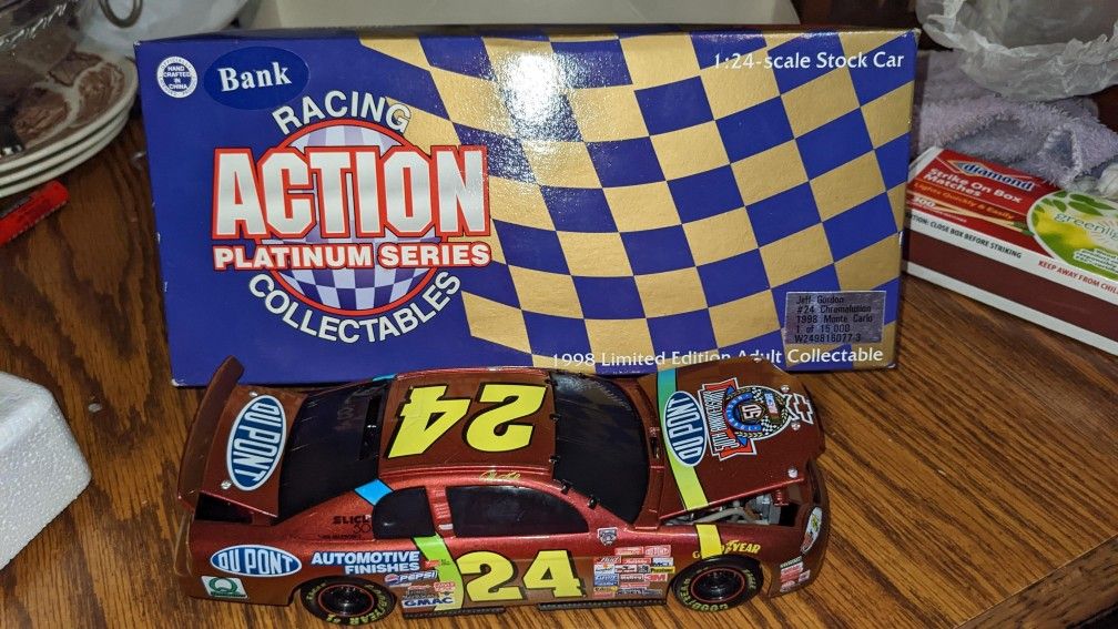 Jeff Gordan Diecast Car Bank
