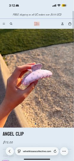 Angel Clip Hair Claw Clip