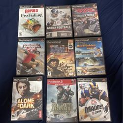 Playstation 2 Video Game Lot 