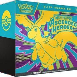 Pokémon Ascended Hero’s Etb Elite Trainer Box