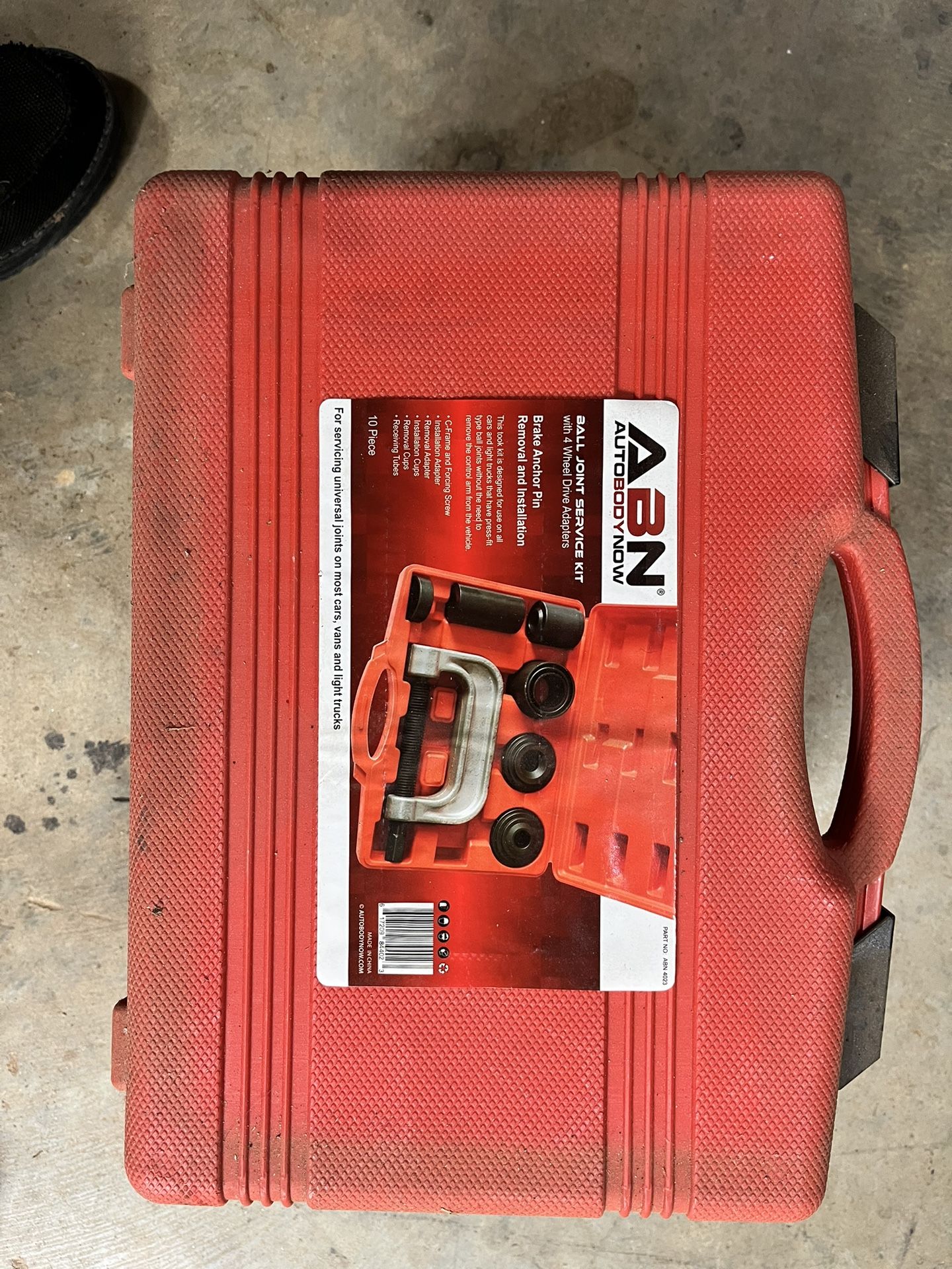 Ball Joint Press With Master Adapter Set