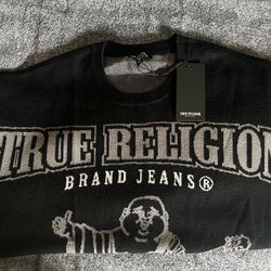 XL True Religion Long Sleeve Sweater (New)