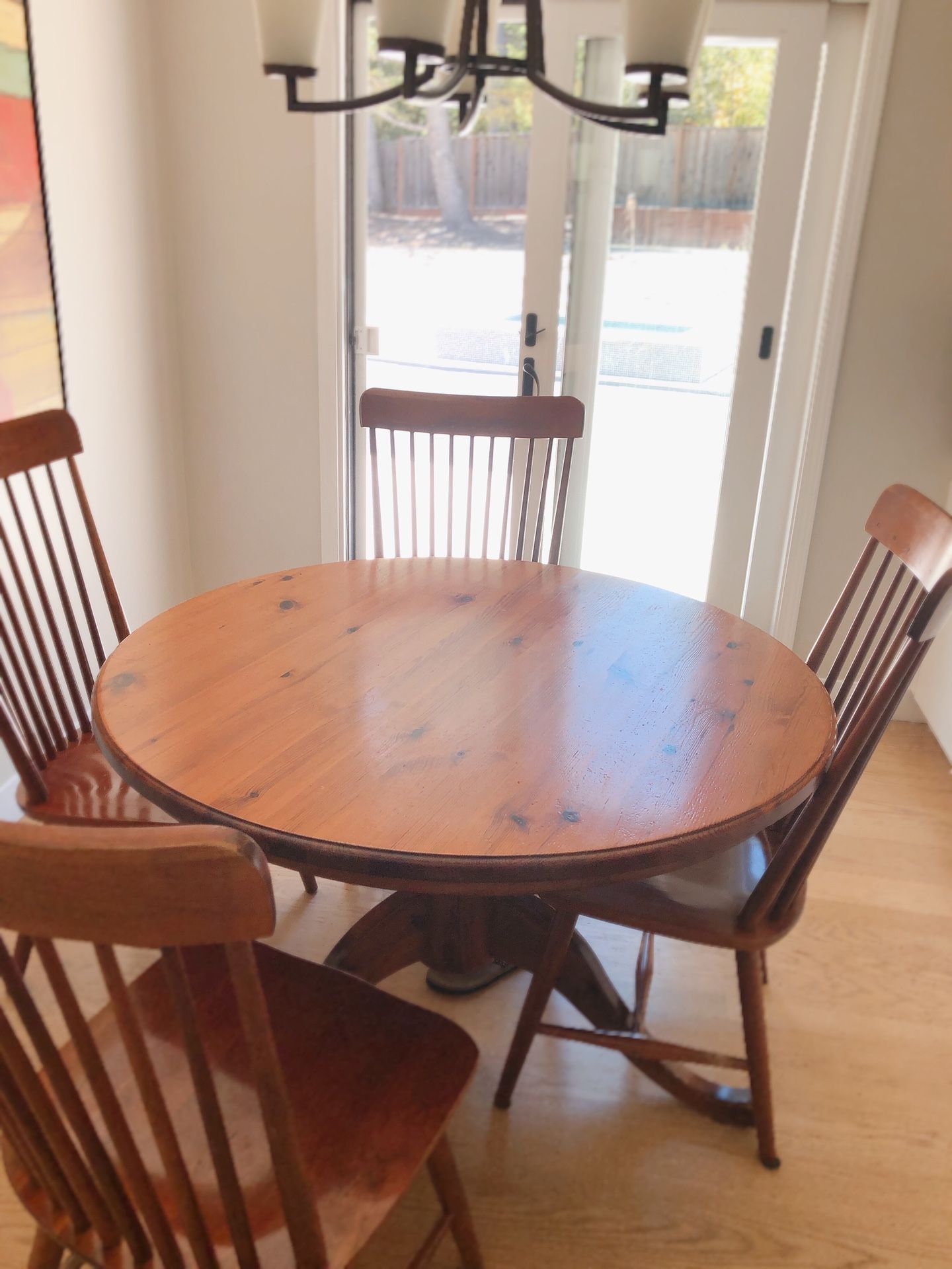 Wooden Kitchen Table and Chairs