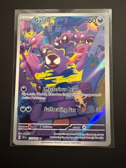 Pokémon gastly 177/$162
