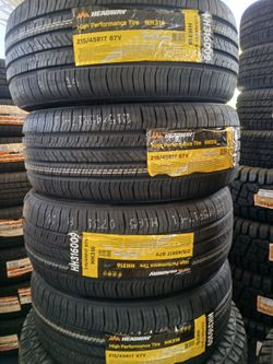 Tengo un set de llantas nuevas 215 45 17 de la marca headway