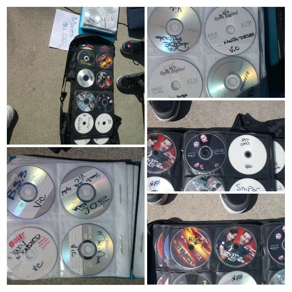 DVDS FOR SALE $1 EACH OR $30 FOR ALL