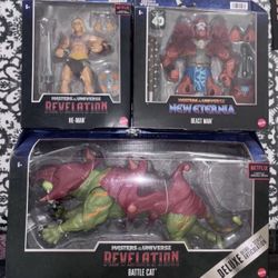 Masters Of The Universe - Action Figures Lot