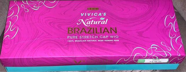 Vivica A Fox Natural Brazilian 15 in Pure Stretch Cap Wig Style: Oria Color:Natural