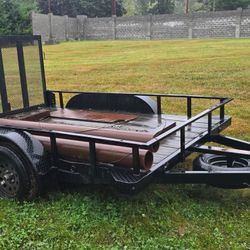 Dual Axel Trailers. 8k Axels And 5k Axels