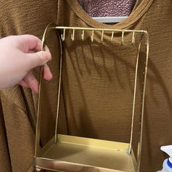 Gold Jewelry Holder