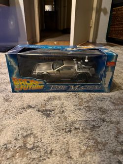 Sun Star 1:18 scale Back to the Future DeLorean Time Machine MIB