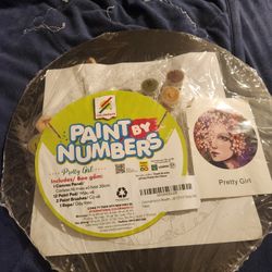 Colormate Acrylic Wooden Paint by Number Kit for Adults Beginners 