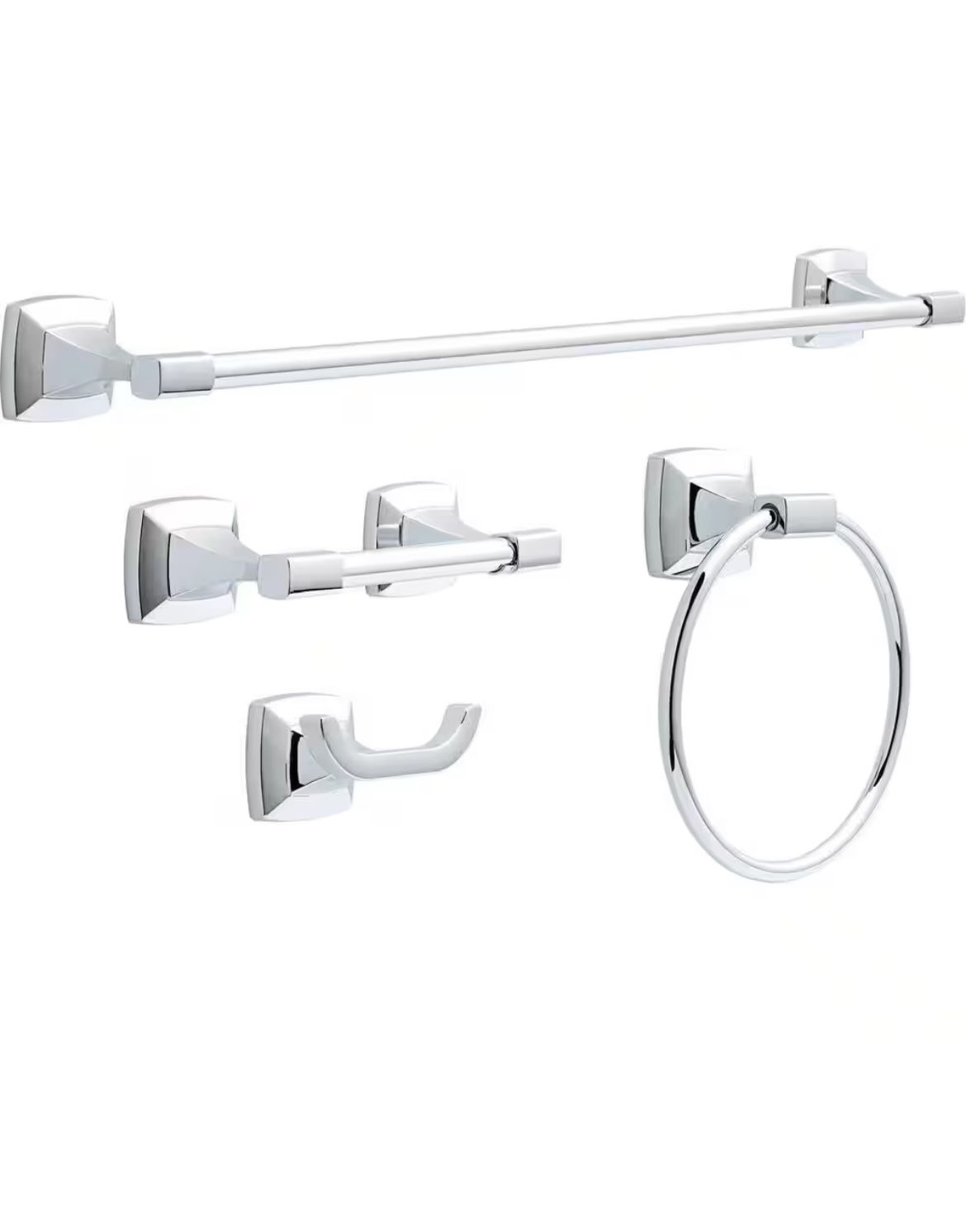 Portwood 4-Piece Bath Hardware Set