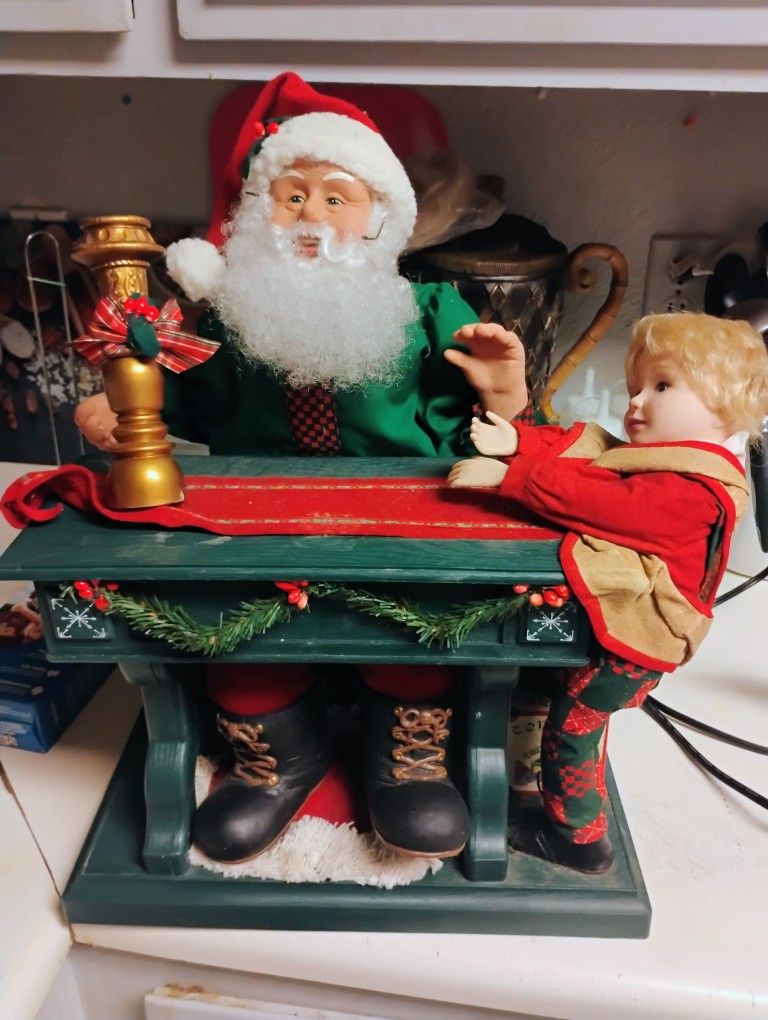 Santa At Writing Desk