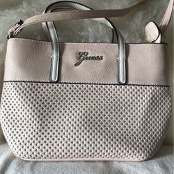 Vintage Brand Guess Light Pink Hand And Cross Bag