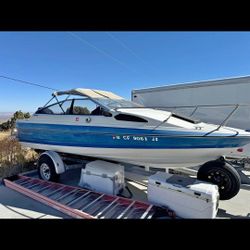 1988 bayliner with 125hp

outboard engine
