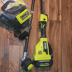 RYOBI  STRAIGHT SHAFT TRIMMER