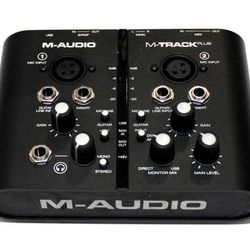 M-Audio M-Track Plus Interface