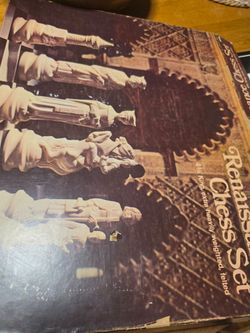 Renaissance chessmen - vintage chess