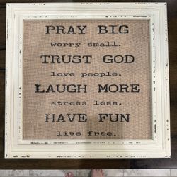 Canvas Framed Art