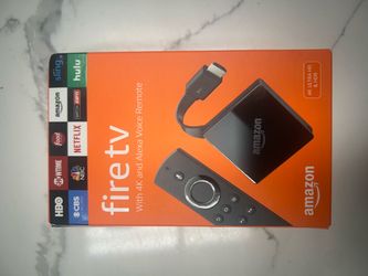 Amazon Fire TV 4K with Alexa Voice Remote