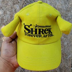Dreamworks McDonalds Shrek Forever After Strap back Hat With Ears