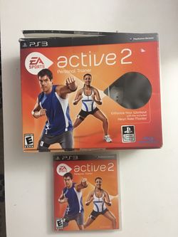 PlayStation PS3 active 2 personal trainer
