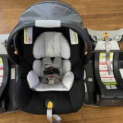 Chicco KeyFit 30 Infant Car Seat + 2 Base
