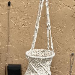 2 Cotton Rope Macrame’ Hanging 