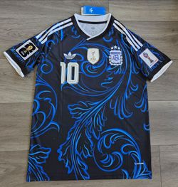 ARGENTINA MESSI WORLD CUP SOCCER JERSEY