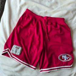 SF 49ers shorts