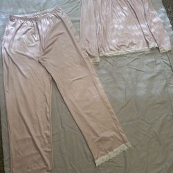New Elegant Pink Women's Sleepwear Set size L