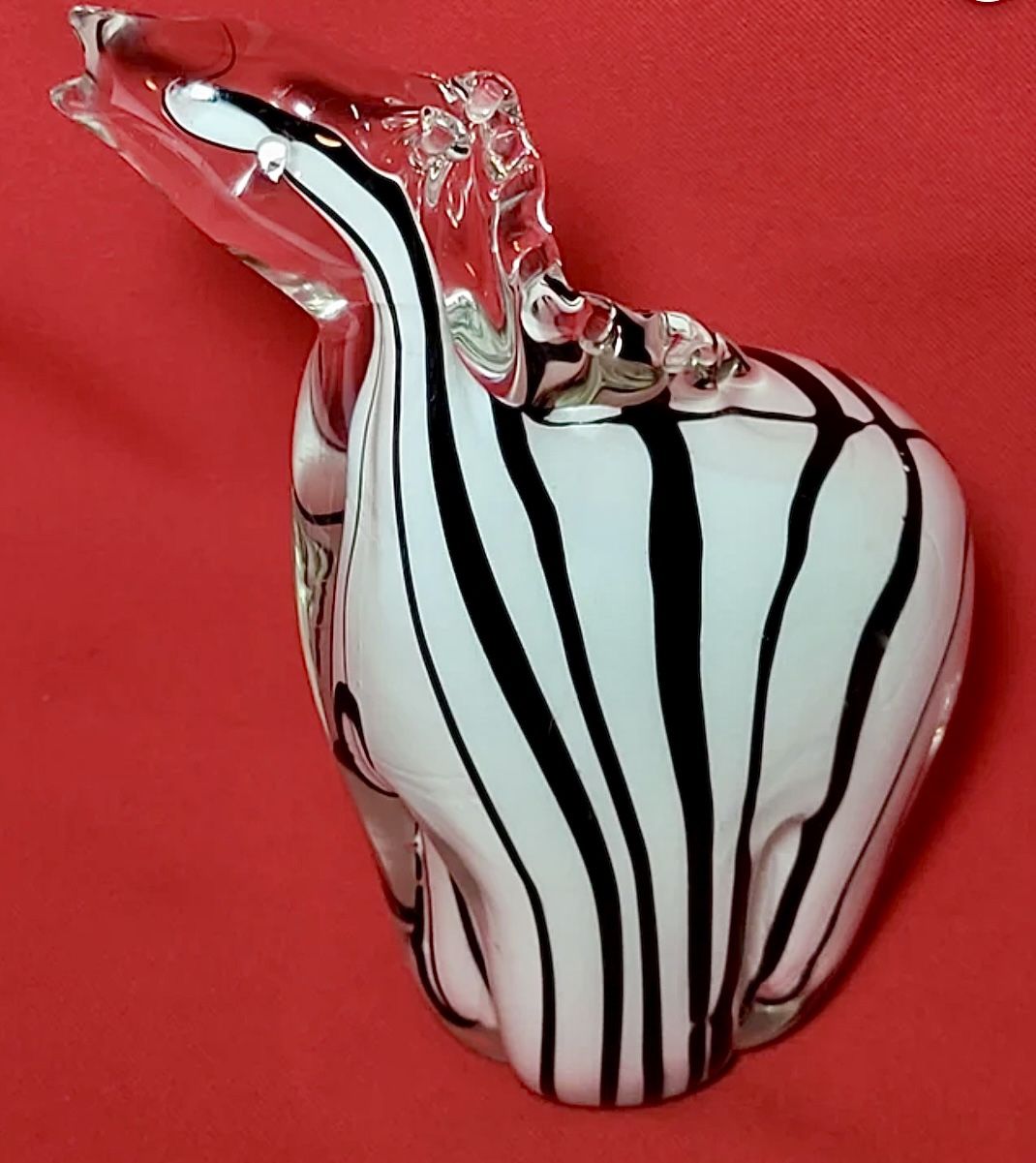 7” Tall Crystal Zebra ( 1.5 lbs )