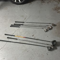 Golf Club Set – TaylorMade + Adams Irons – Great Condition