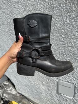 Vintage Woman’s Harley Boots
