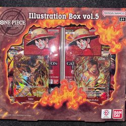 One Piece Card Game Illustration Box Vol. 5 & Vol. 6 – Sealed