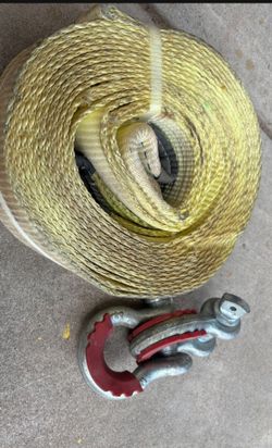 Tow Strap With HD Shackles