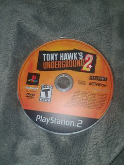 Tony Hawk's Underground 2 PS2 Disc