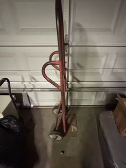 Red Steel Hand Truck Dollie