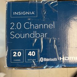 Insignia 2.0 Channel Sound Bar