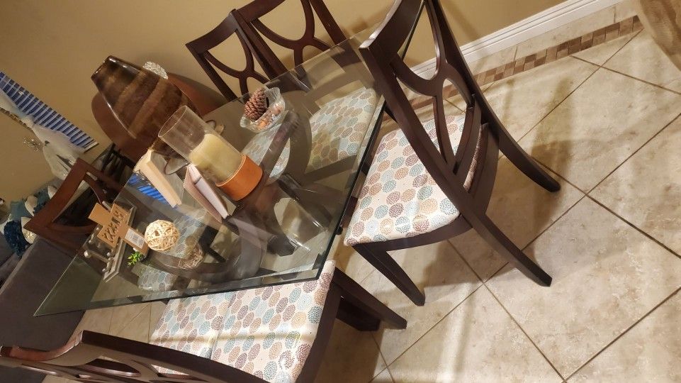 Glass Dining Table