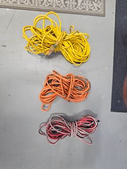 Extension chords, 1-100' , 2-50'